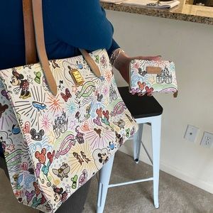 Dooney & Bourne Disney Purse & Matching Wallet